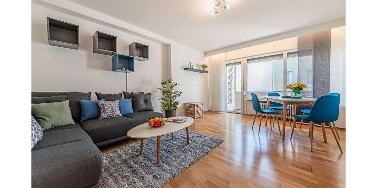 Etagenwohnung Offenbach Westend - 2 Zimmer, 55 m&sup2;, 1.320&euro; | Angebot:26918601