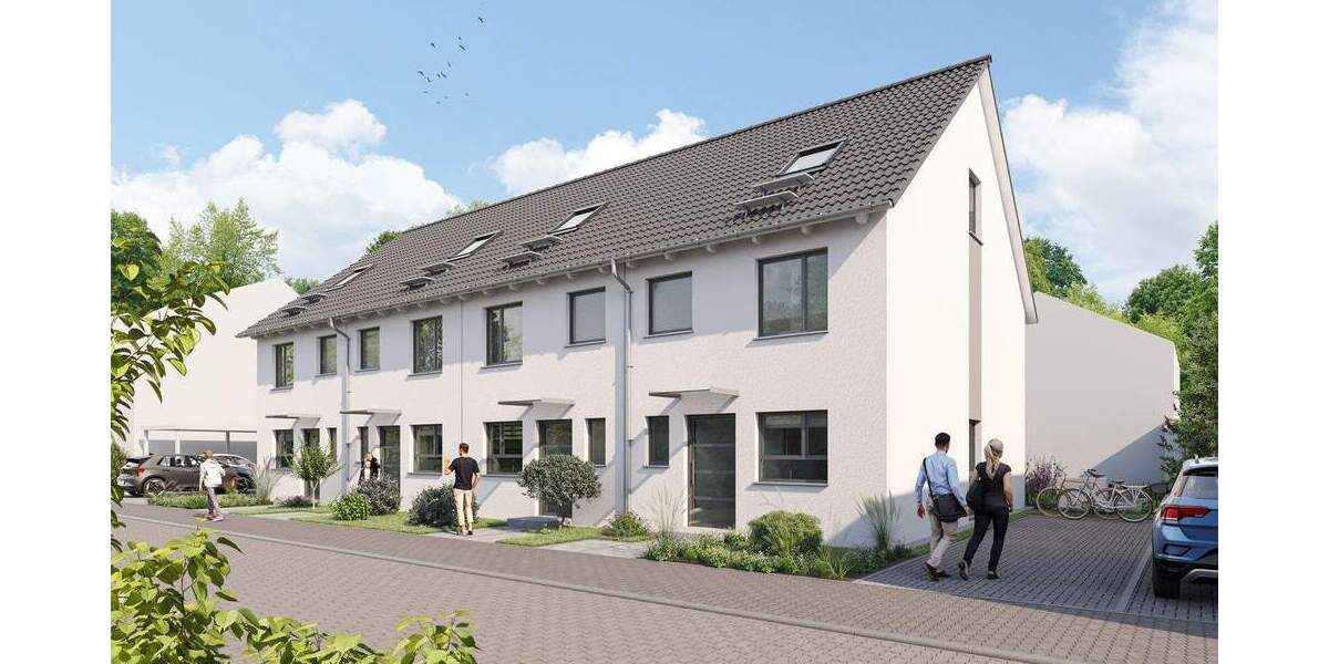 Modernes Reihenendhaus im KfW 40-Standard inkl. Keller in der beliebten Heimstätten-Siedlung 4 zimmer