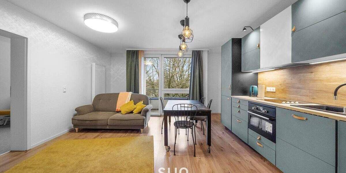 HELL, PRAKTISCH & ZOONAH - Ihre Wohnung im grünen Ostend 3 zimmer