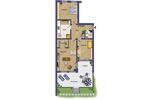 Etagenwohnung Frankfurt am Main Gutleutviertel - 3 Zimmer, 97 m&sup2;, 1.926&euro; | Angebot:26696894