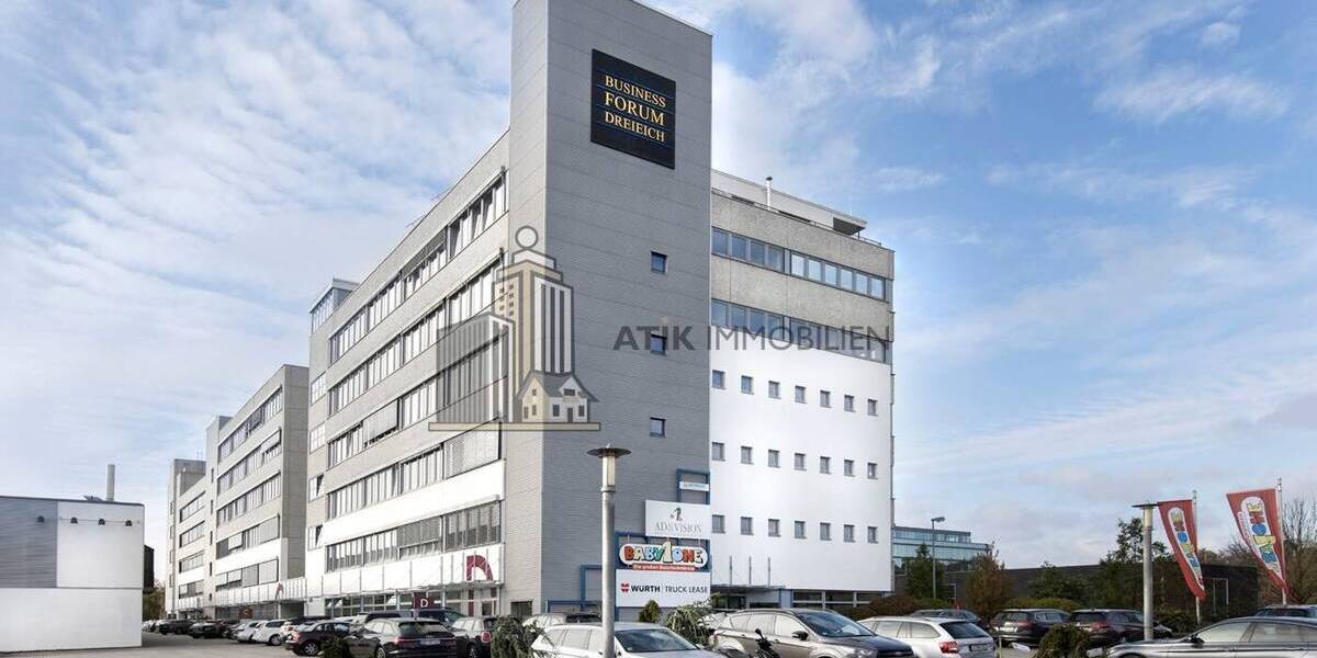 ATIK: Attraktive Büroflächen mit Dachterrassen und Loft-Ambiente in Dreieich - Gewerbeobjekt Dreieich Sprendlingen | Angebot:26267172