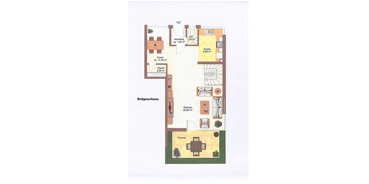 Provisionsfrei + Energie-Klasse B ! Reihen-Eck-Haus im Haus mit Garten - Reihenendhaus Hanau | Angebot:27225122