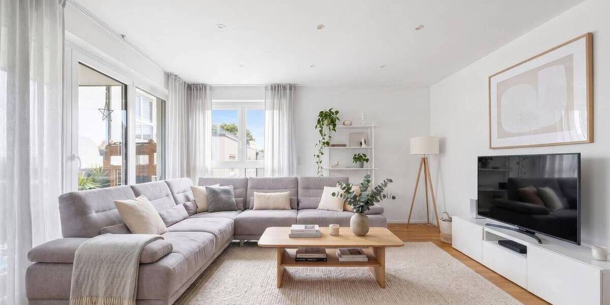 Etagenwohnung Aschaffenburg Damm - 3 Zimmer, 93 m&sup2;, 365.000&euro; | Angebot:26407093