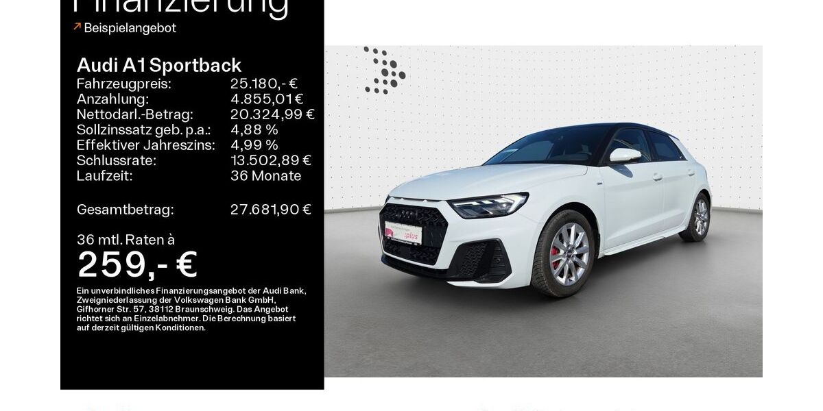 Audi A1 35.913 km 24.780 &euro; Oberursel 61440