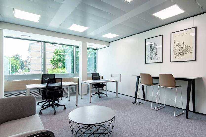 Privater Büroraum für 3 Personen in Regus Darmstadt, Weststadt