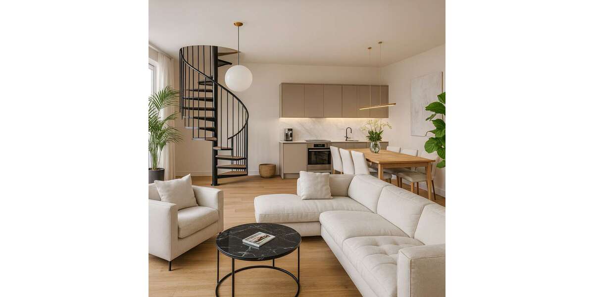 Etagenwohnung Offenbach Hafen - 3 Zimmer, 72 m&sup2;, 415.000&euro; | Angebot:24789100