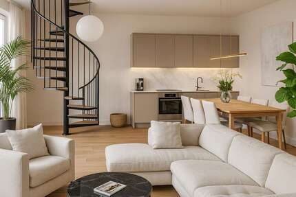 Wohnung Offenbach Hafen - 3 Zimmer, 72 m&sup2;, 415.000&euro; | Angebot:24789100