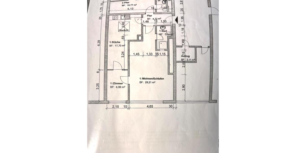 Etagenwohnung Raunheim - 2 Zimmer, 610 m&sup2;, 1.150&euro; | Angebot:26048970