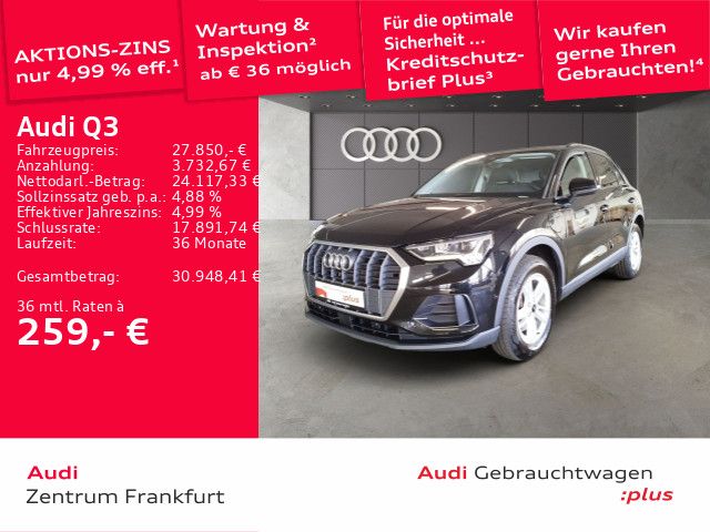 Audi Q3 39.507 km 27.849 € Frankfurt am Main 60314
