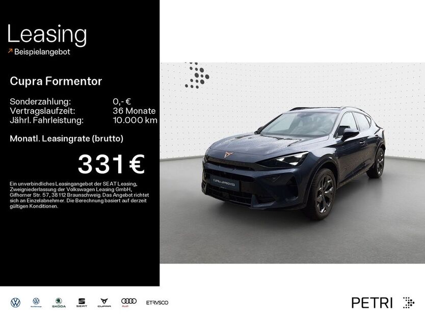 Cupra Formentor 15.519 km 33.930 € Hofheim-Diedenbergen 65719