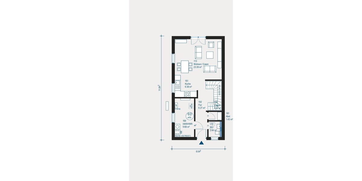 Platznot Adé - Das Double 1 SP in Weiterstadt - Einfamilienhaus Weiterstadt Gräfenhausen | Angebot:27293078