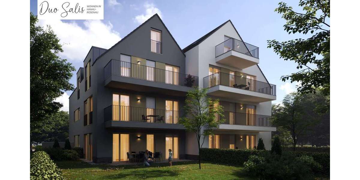 Etagenwohnung Hanau Lamboy - 3 Zimmer, 83 m&sup2;, 476.720&euro; | Angebot:26242431