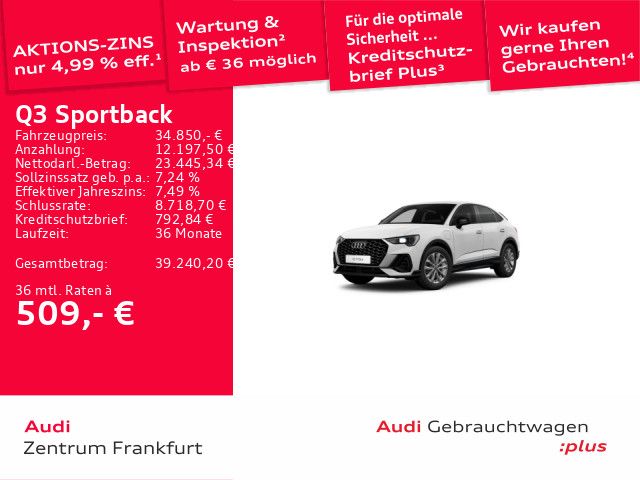 Audi Q3 53.107 km 34.850 &euro; Frankfurt am Main 60314