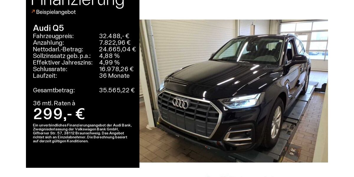 Audi Q5 53.800 km 32.488 &euro; Mühlheim 63165