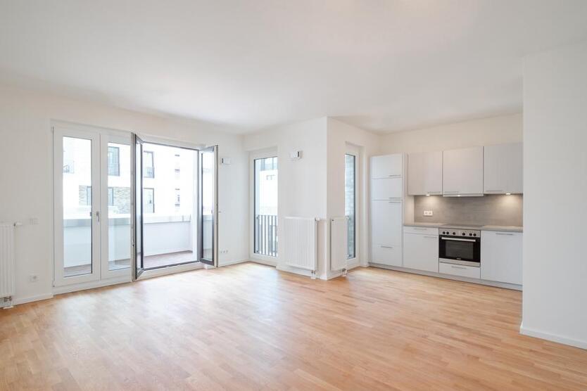 Moderne 2-Zimmerwohnung mit Einbauküche und großzügiger Terrasse. zimmer