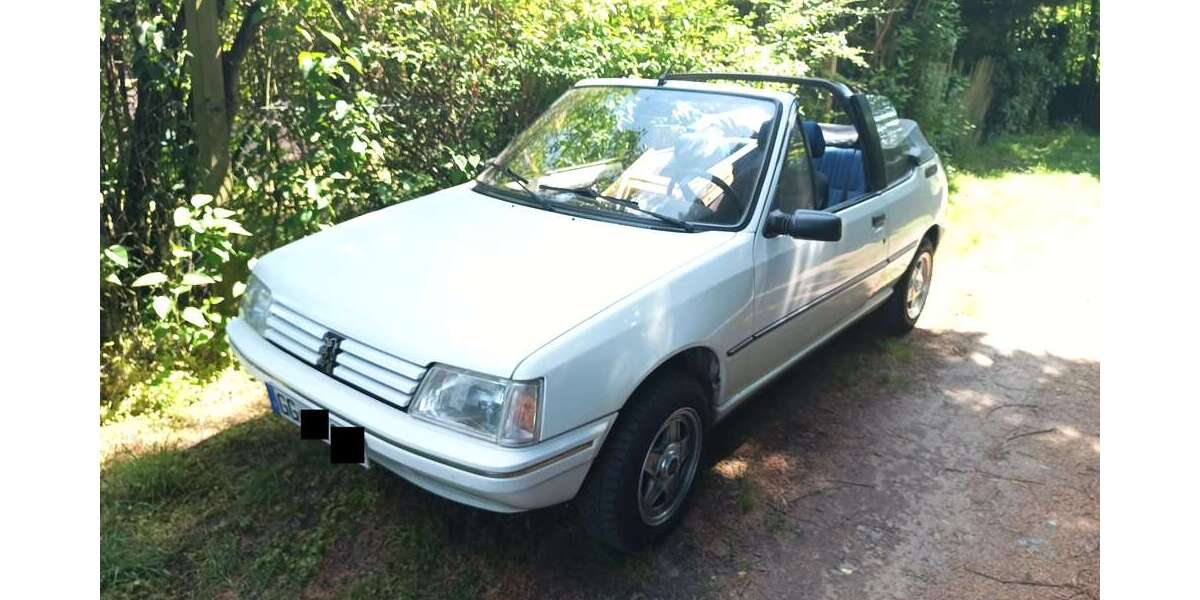 Peugeot 205 78.000 km 4.900 &euro; Büttelborn 64572
