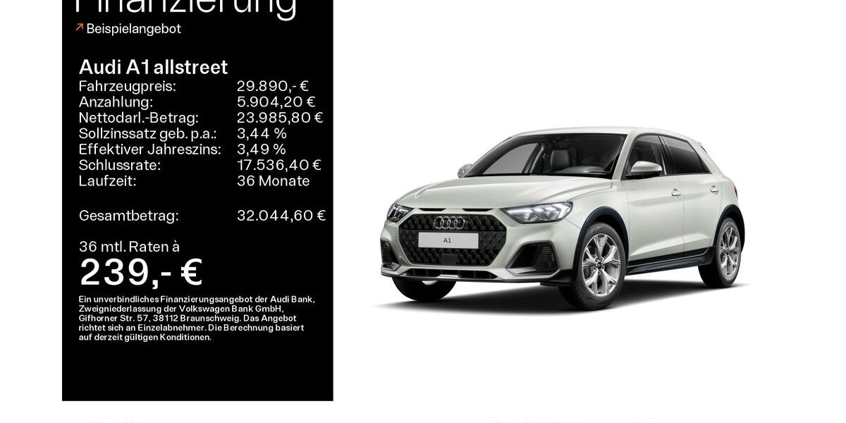 Audi A1 7.169 km 29.890 &euro; Hofheim 65719