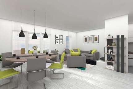 Wohnung Offenbach am Main Bieber - 4 Zimmer, 100 m&sup2;, 1.380&euro; | Angebot:26313271