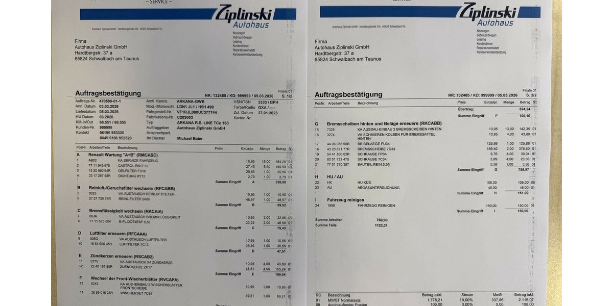 Renault Arkana R.S. Line+ Insp.TÜV + Bremse hinten+ NEU+ 68.551 km 21.245 &euro; Schwalbach/Taunus 65824