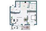 Etagenwohnung Frankfurt am Main Sachsenhausen - 2 Zimmer, 73 m&sup2;, 699.000&euro; | Angebot:26026478