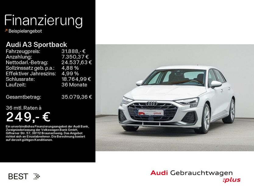 Audi A3 15.000 km 31.888 € Mühlheim 63165