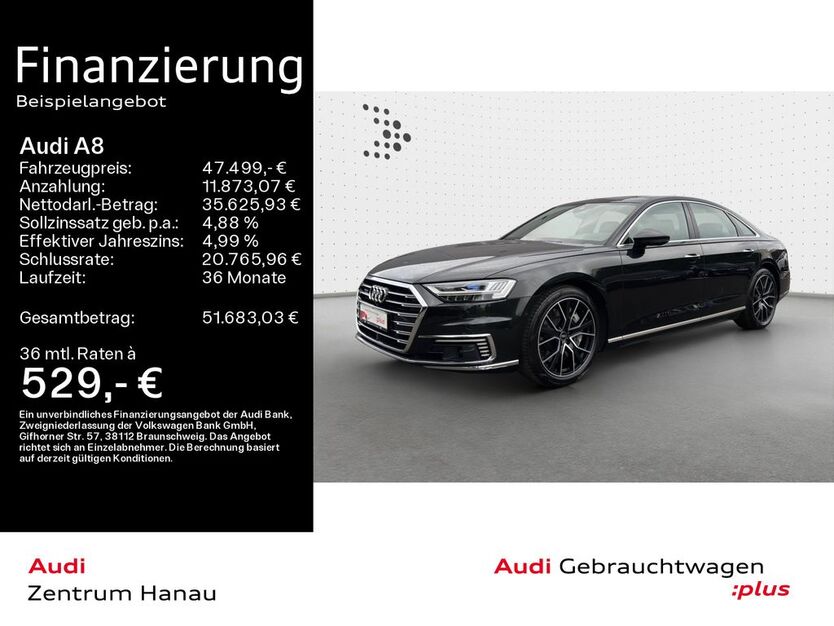 Audi A8 75.000 km 47.499 € Hanau 63452