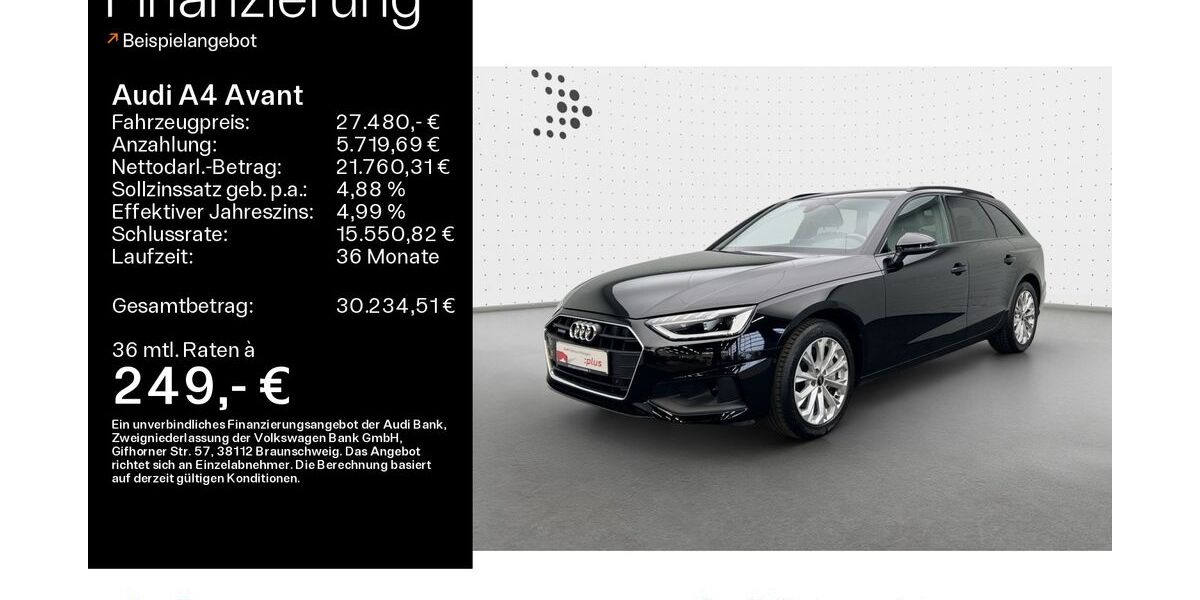 Audi A4 107.180 km 27.480 &euro; Hofheim 65719