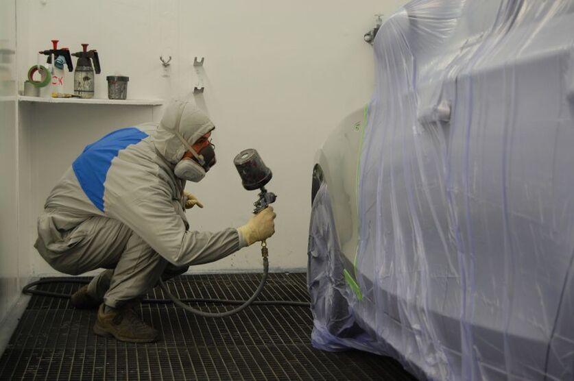 Autolackiererei KFZ-Werkstatt Lackieranlage (Gewerbehalle Werkhalle ) in TOP Lage von Dieburg zimmer