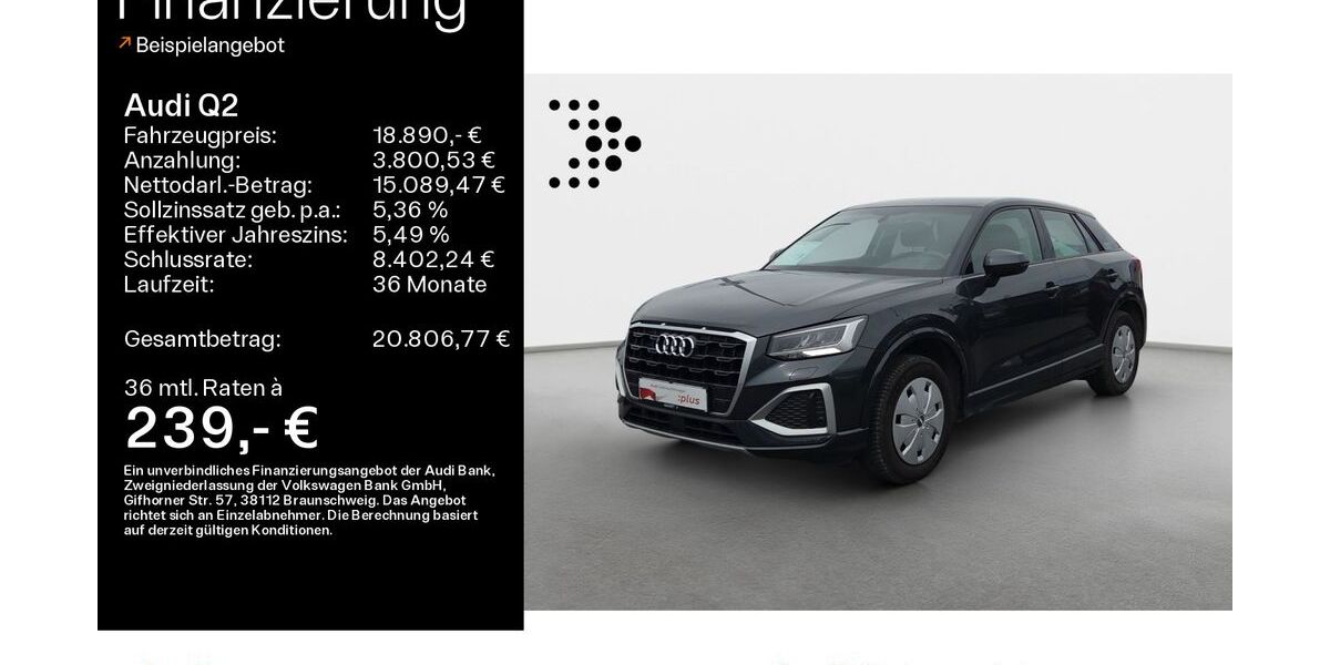 Audi Q2 32.990 km 17.490 &euro; Oberursel 61440