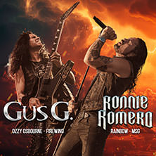 Ronnie Romero & Gus G. + Special Guests 29.10.2025 Colos - Saal
