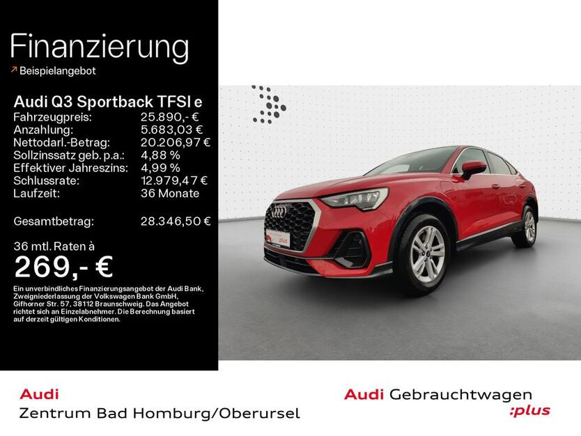 Audi Q3 79.306 km 25.890 € Oberursel 61440