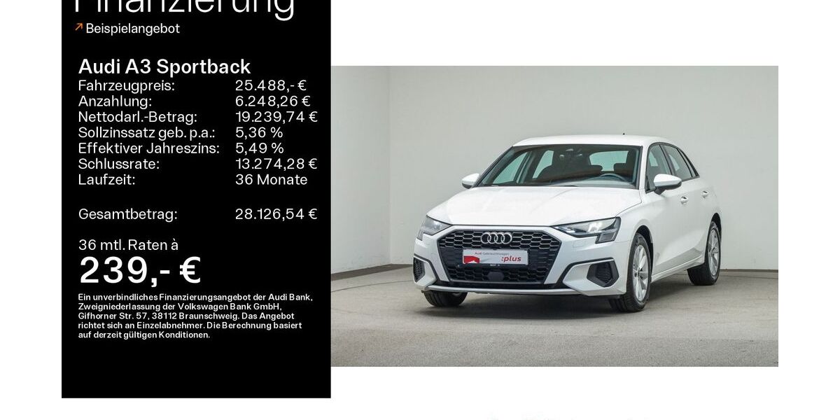 Audi A3 65.900 km 25.488 &euro; Mühlheim 63165