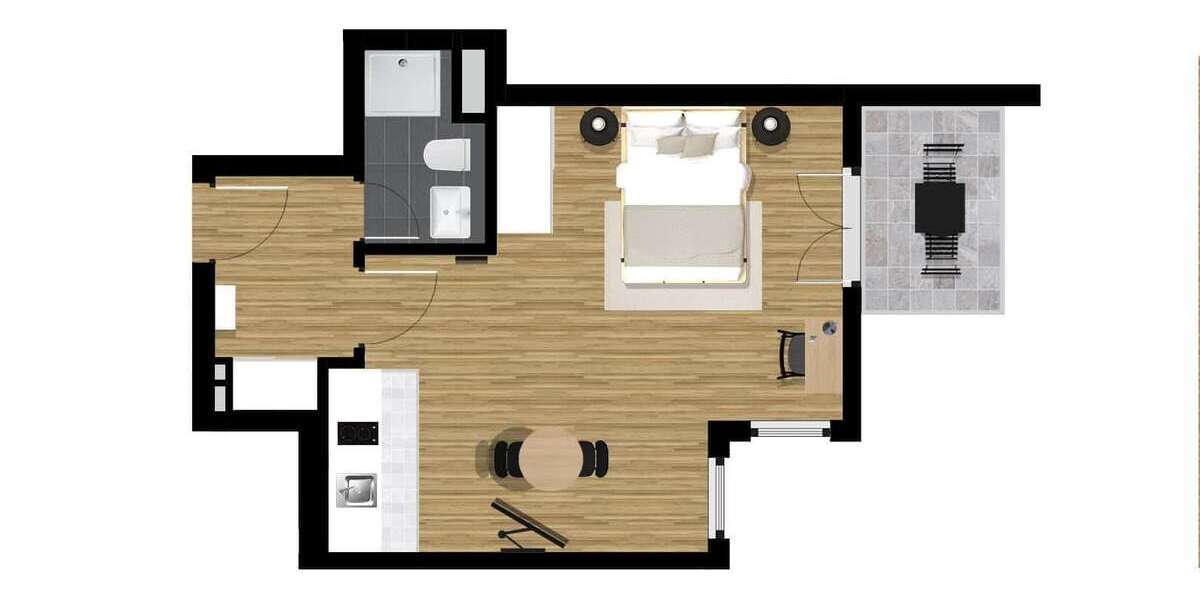 Zimmer Frankfurt am Main Bockenheim - 1 Zimmer, 1.450&euro; | Angebot:26301500