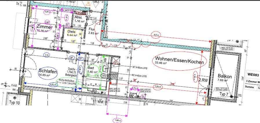Etagenwohnung Frankfurt am Main Innenstadt 1 - 3 Zimmer, 80 m&sup2;, 660.000&euro; | Angebot:26859234