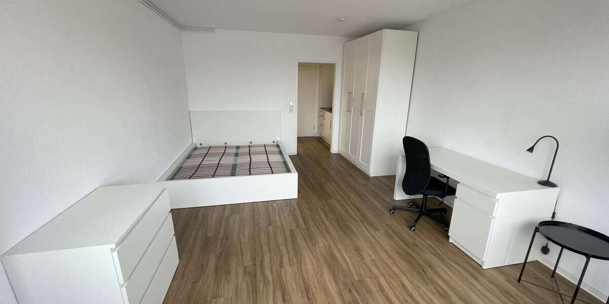 Etagenwohnung Darmstadt Darmstadt-Mitte - 1 Zimmer, 26 m&sup2;, 720&euro; | Angebot:27092023
