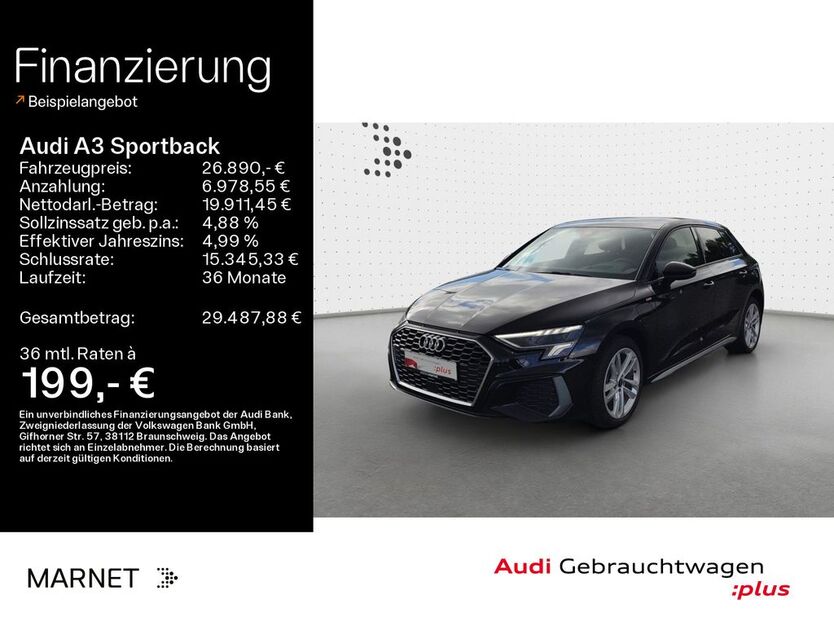 Audi A3 40.696 km 26.890 € Bad Nauheim 61231
