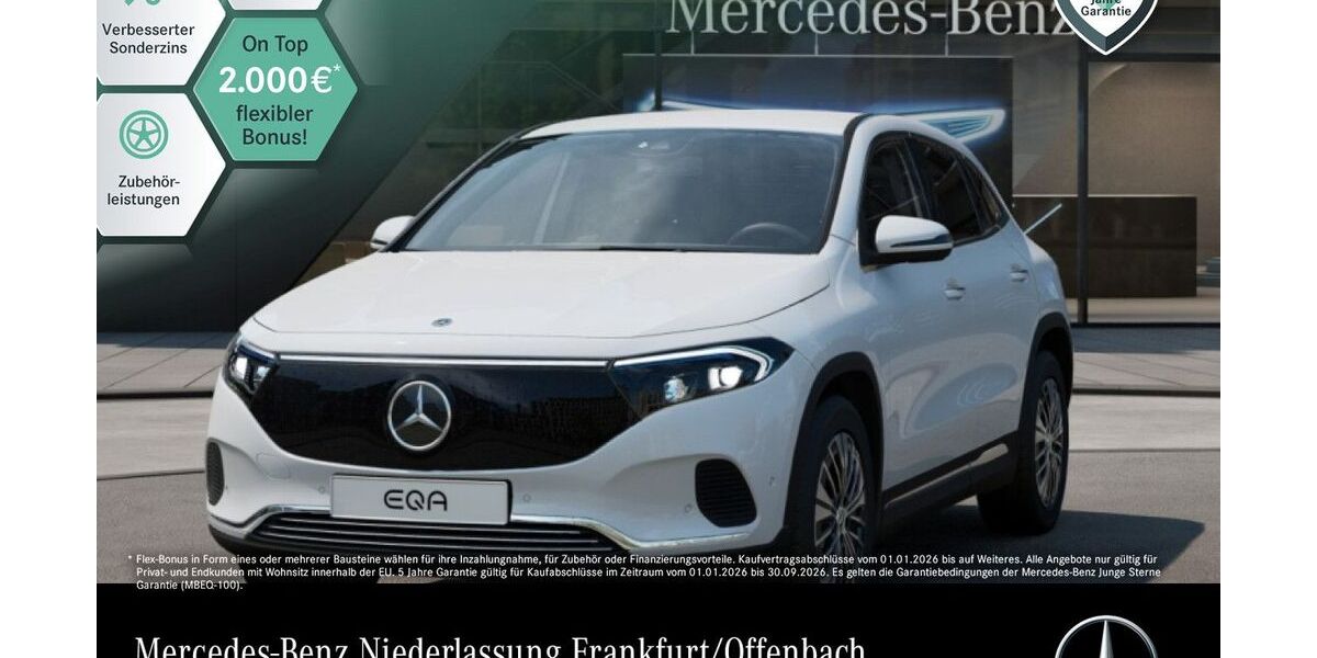 Mercedes-Benz EQA 17.937 km 36.490 &euro; Frankfurt 60599