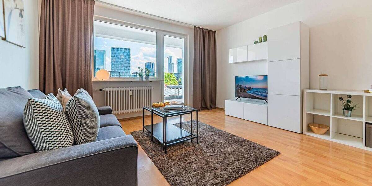 Etagenwohnung Frankfurt am Main Westend-Süd - 2 Zimmer, 45 m&sup2;, 1.920&euro; | Angebot:26289454