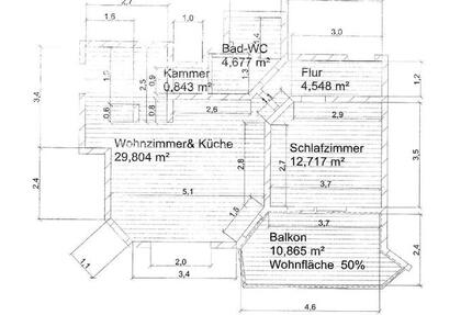 2-Zimmer-Wohnung in ruhiger Lage von Kelkheim 2 zimmer