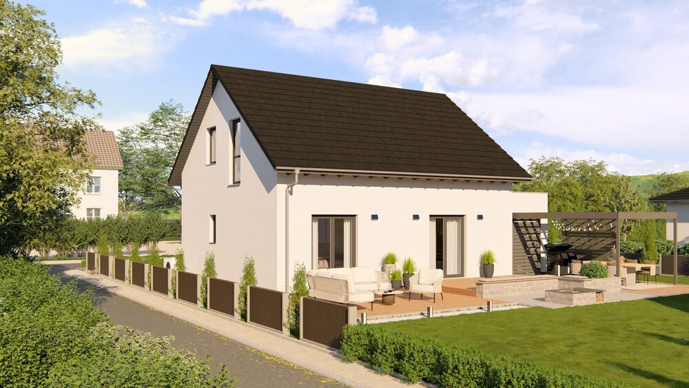 Ihr neues Einfamilienhaus mit Keller im Neubaugebiet von Seligenstadt - technikfertig inkl Grundstück - Einfamilienhaus Seligenstadt | Angebot:27284911