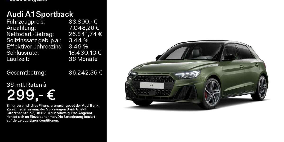 Audi A1 8.611 km 33.890 &euro; Hofheim 65719
