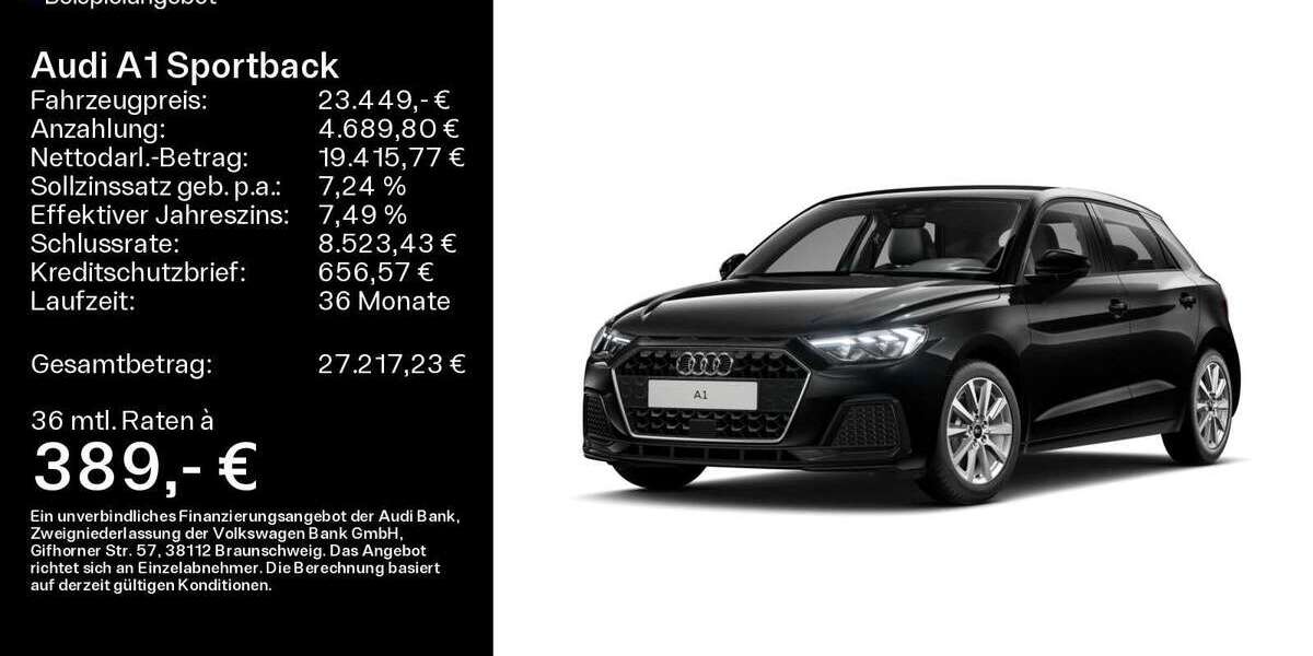 Audi A1 18.700 km 23.449 &euro; Mühlheim a. Main 63165