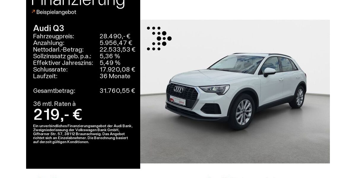 Audi Q3 27.160 km 28.280 &euro; Oberursel 61440
