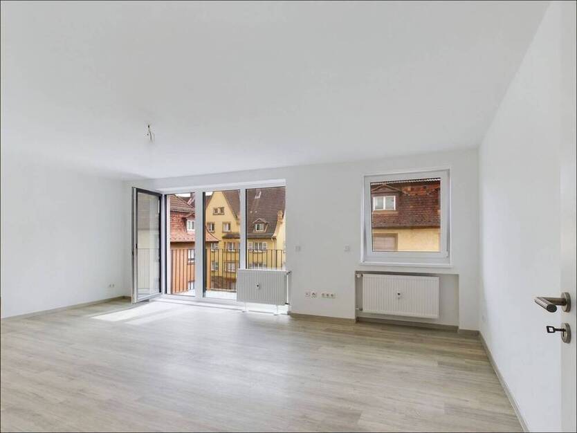 *MEZZO* Nachhaltiges Wohnen mitten in der Stadt - 4 Zimmer Wohnung mit Balkon.