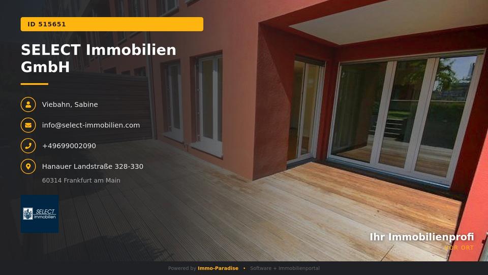 Etagenwohnung Frankfurt am Main Gutleutviertel - 3 Zimmer, 97 m&sup2;, 1.926&euro; | Angebot:26696894