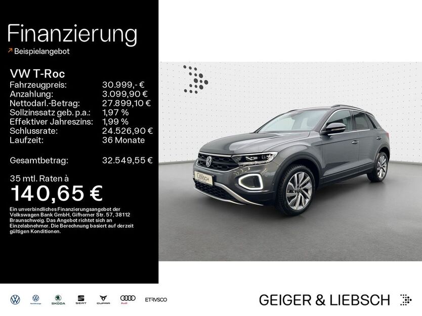 VW T-Roc 25.500 km 30.999 € Linsengericht 63589