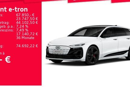 Audi A6 e-tron 7.559 km 68.950 &euro; Frankfurt am Main 60314