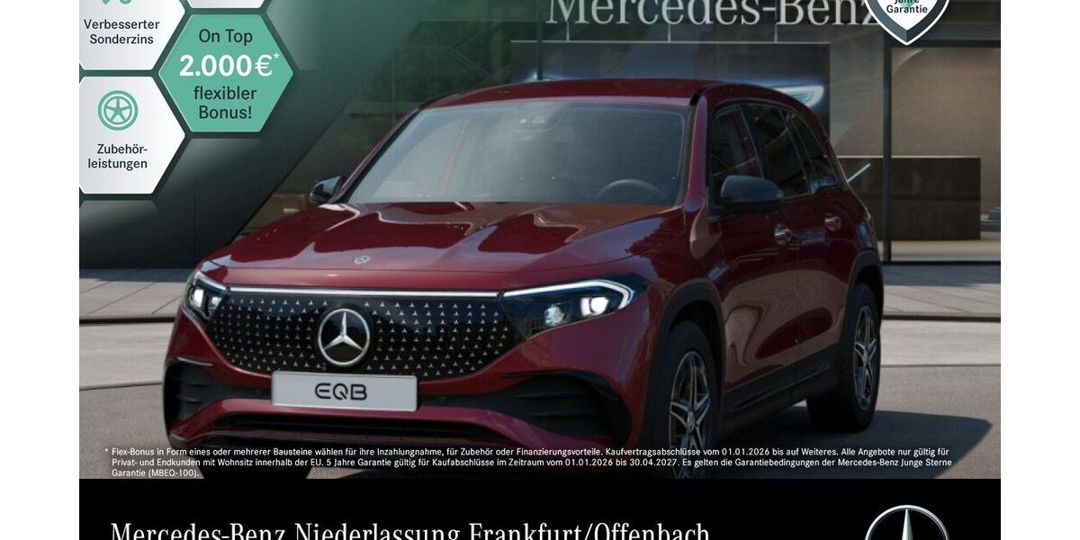 Mercedes-Benz EQB 21.543 km 42.990 &euro; Frankfurt 60599