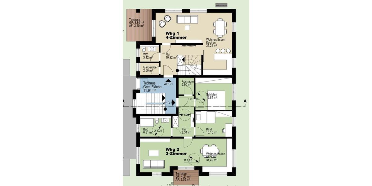 Dachgeschoßwohnung Schaafheim - 3 Zimmer, 65 m&sup2;, 299.000&euro; | Angebot:27281950