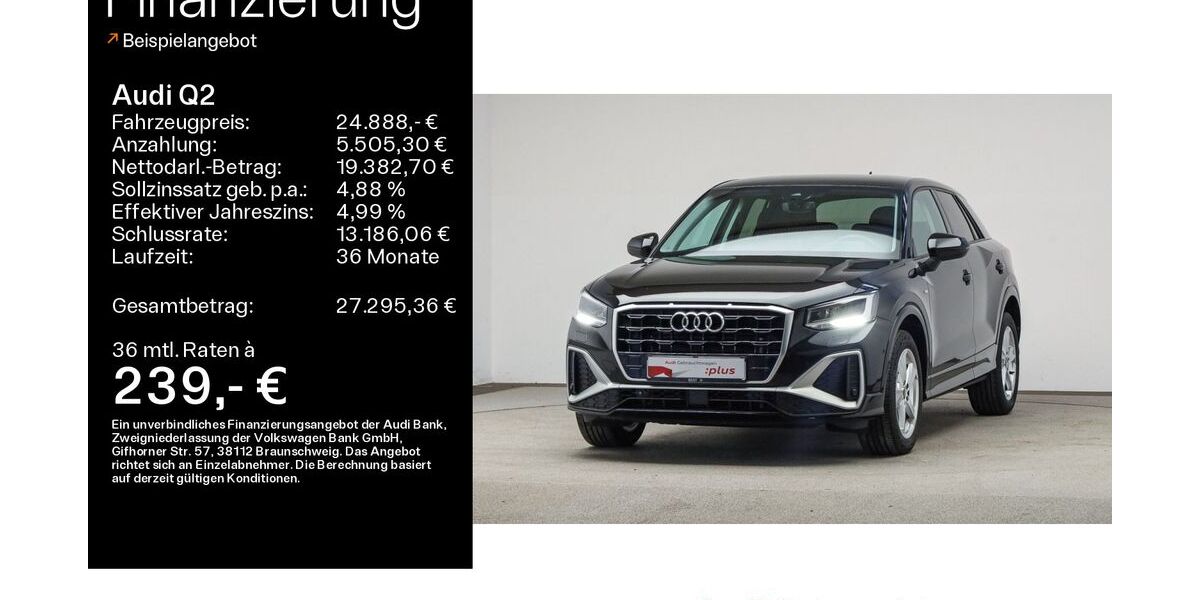 Audi Q2 62.500 km 24.488 &euro; Mühlheim 63165